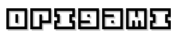 Origami-Mommy font